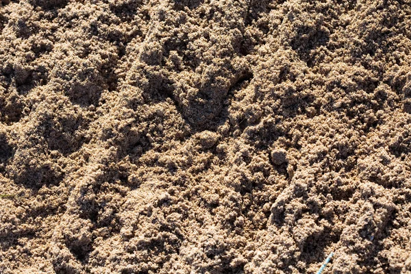 Marks on sand — Stock Photo, Image