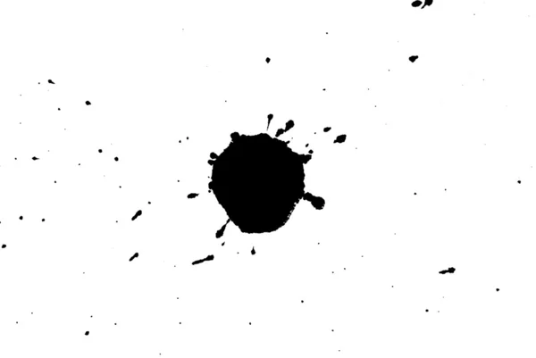 Black ink on white — Stock Photo, Image