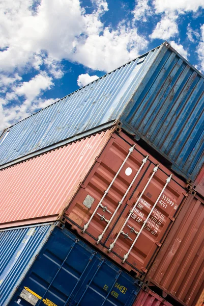 stock image Ship container