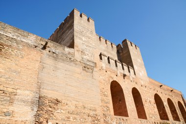 alcazaba Granada, İspanya