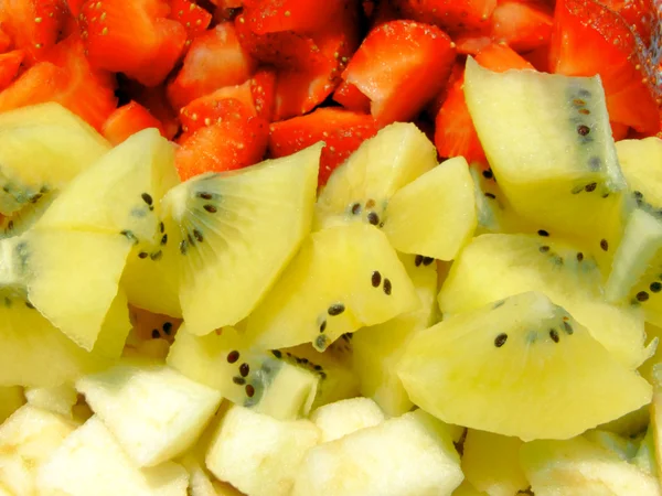 Ингредиенты фруктового салата — стоковое фото