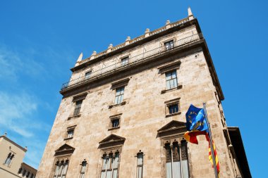 Palace of the Generalitat Valenciana clipart
