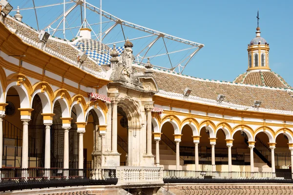 Plaza de toros de la Real Maestranza in Seville — Stock Photo, Image