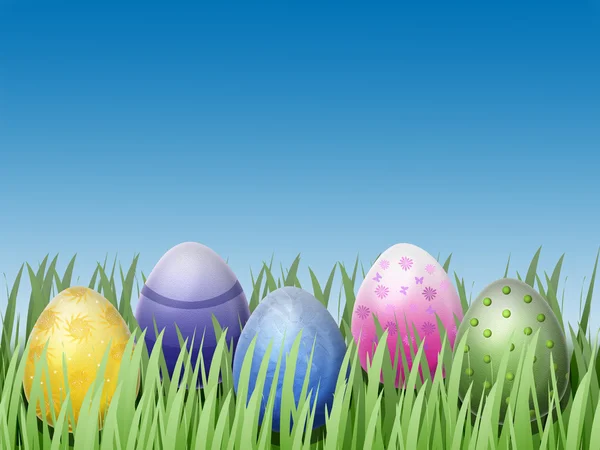 Egg and grass — Stock Photo, Image