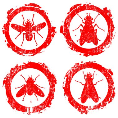 Icons of fly clipart