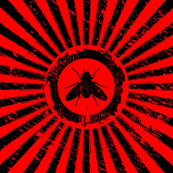 Icona della mosca — Vettoriale Stock