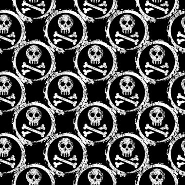 Wallpaper of skulls clipart