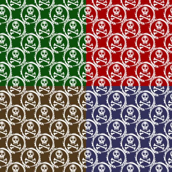 Обои из черепов
