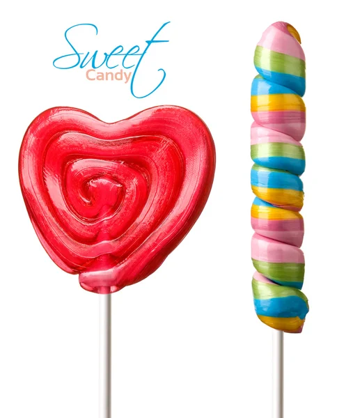 Два солодкі цукерки — стокове фото