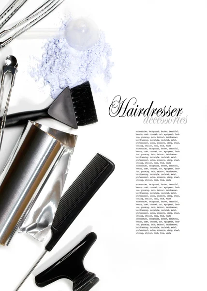Hairdresser Accessories — Stock Photo, Image