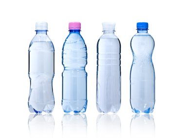 Plastic bottles clipart