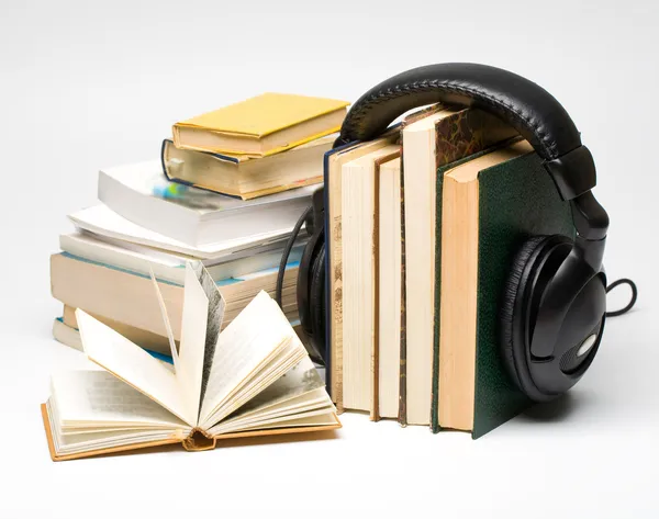 Książki audio — Zdjęcie stockowe