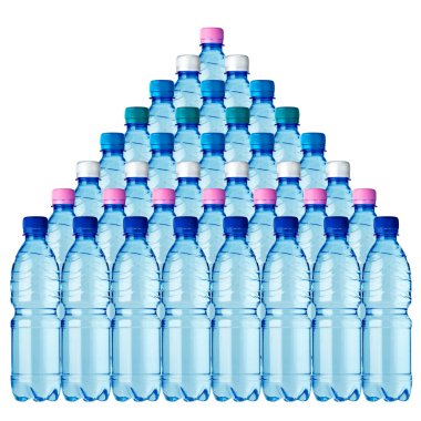 36 bottles clipart