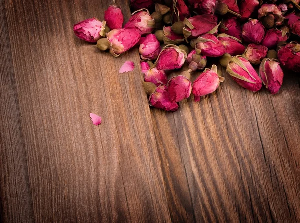 stock image Dried rosebuds