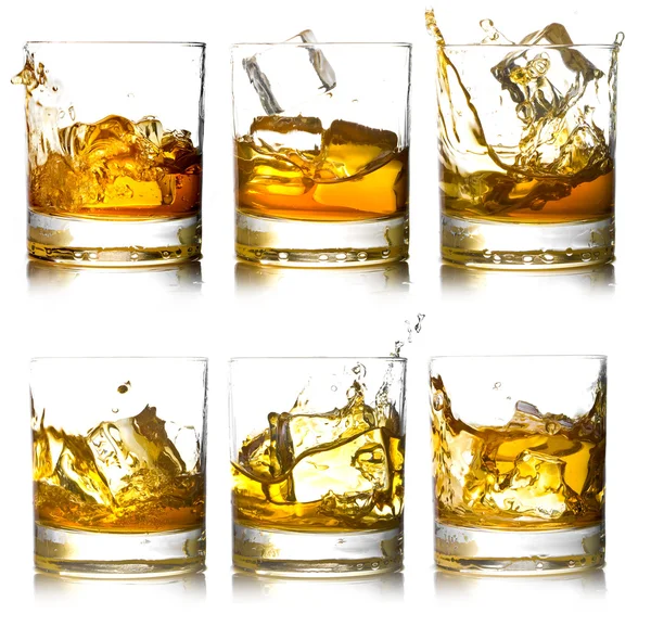 Bicchiere di scotch — Foto Stock