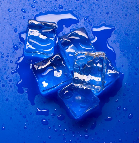 Gheață albastră — Fotografie, imagine de stoc