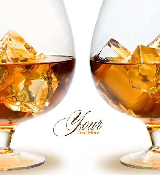 Glass of Whiskey — Stock Photo, Image