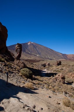 Mt Teide from southern side clipart