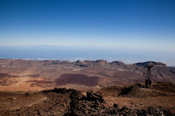 Southern slopes of Mt Teide — Stock Photo, Image