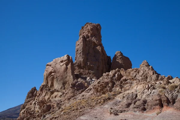 テイデ山の岩の露頭 ロイヤリティフリーのストック写真