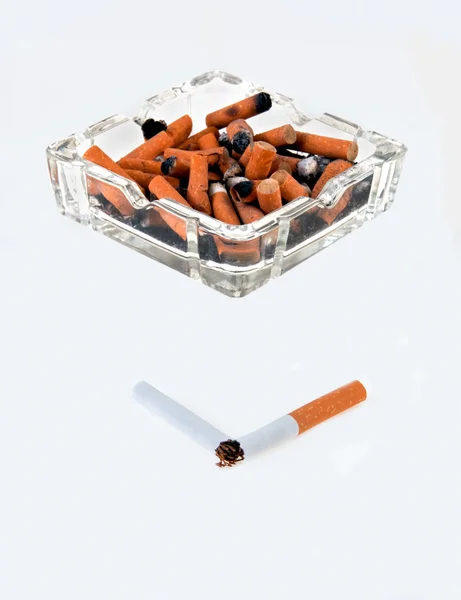 Διακοπή του καπνίσματος — Φωτογραφία Αρχείου