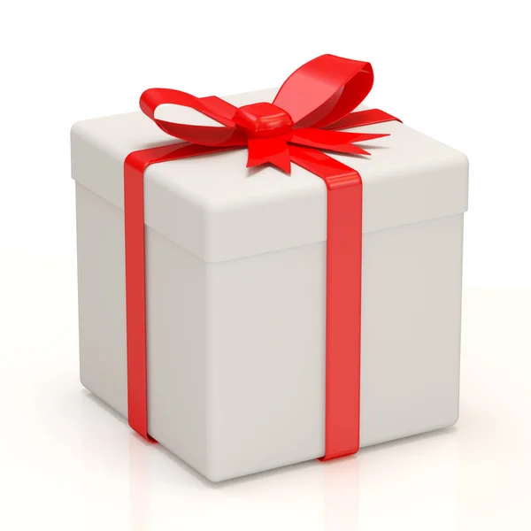 Gift Box isolated on white background — Stock Photo, Image