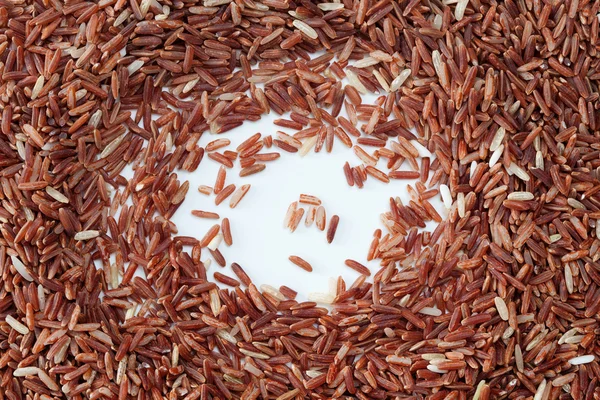 Brauner Reis — Stockfoto