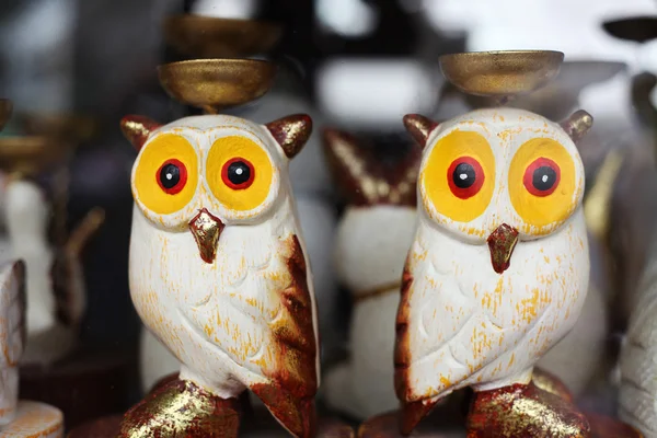 Wooden Owl — Stock Photo, Image
