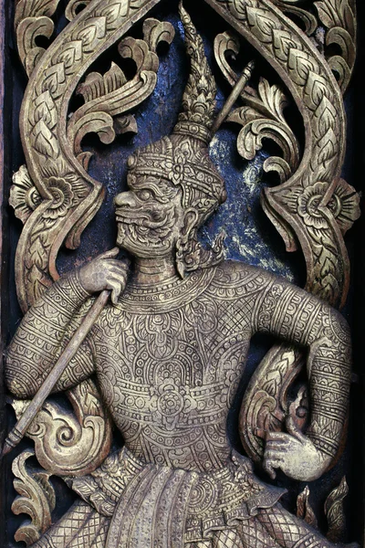 Thai Carving Art — Stock Photo, Image