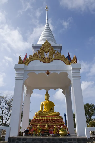 Goldbuddha in Thailand — Stockfoto