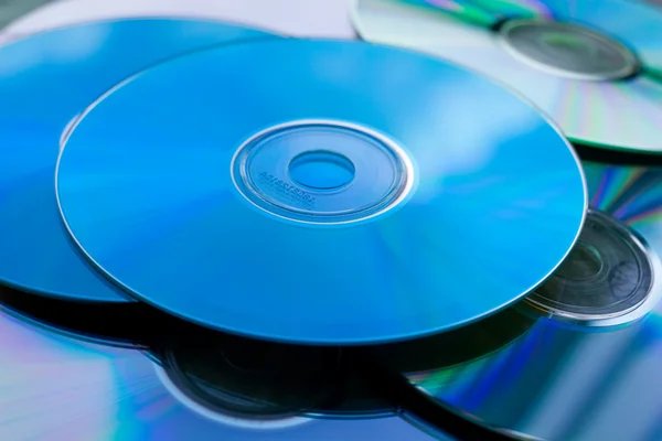 Куча дисков — стоковое фото
