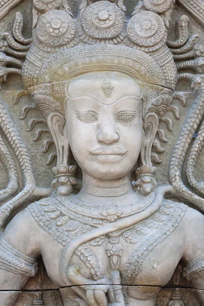 Apsara on the wall — Stock Photo, Image