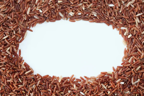 Sfondo di riso rosso — Foto Stock