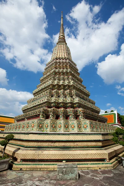 Αυθεντική ταϊλανδέζικη αρχιτεκτονική σε wat pho — Φωτογραφία Αρχείου