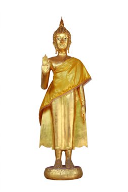 Altın buddha ayakta