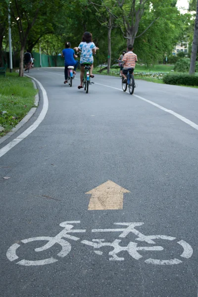 stock image Bicycle Road Sign