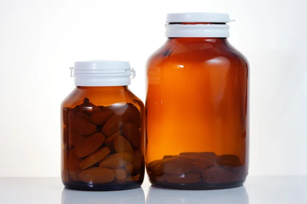 Medicine bottles — Stock Photo, Image