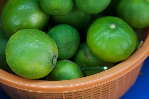 Grønne citroner - Stock-foto