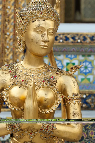 Złoty kąt w golden palace — Zdjęcie stockowe