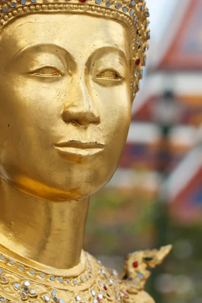 Zlatý úhel v golden palace — Stock fotografie