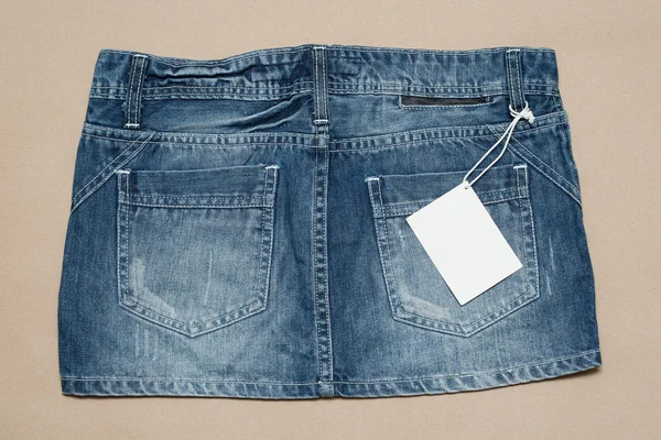 セクシーなジーンズのスカート — ストック写真