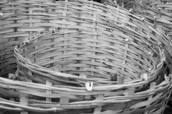 El arte del mimbre de bambú — Foto de Stock