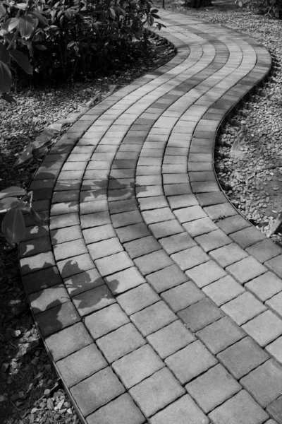 Garden Stone Path — Stock Photo, Image