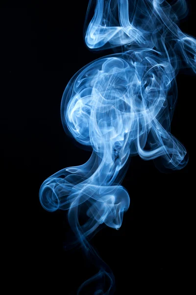 黑色抽象烟雾 — 图库照片