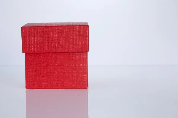 stock image Red gift box