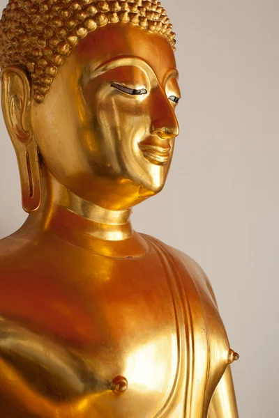 Gyllene buddha, wat pho, thailand — Stockfoto