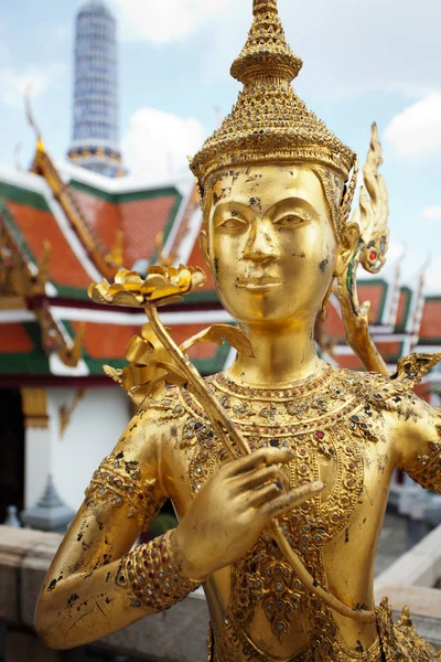 황금 궁전, 방콕에서 황금 각도 — 스톡 사진