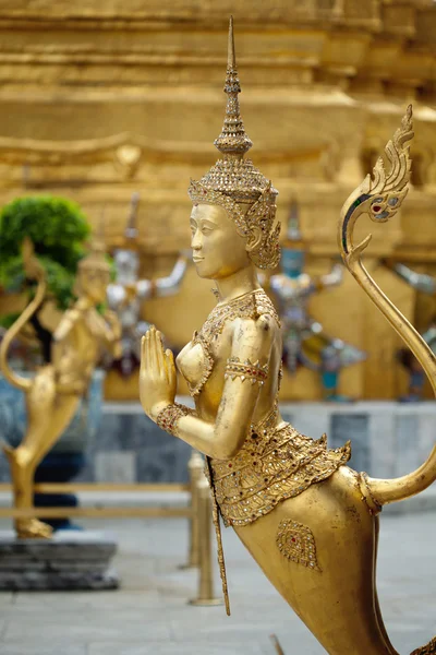 Angolo d'oro al Golden Palace, Bangkok — Foto Stock
