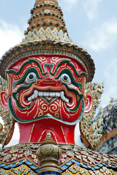 Reuzenboeddha in grand paleis, bangkok — Stockfoto
