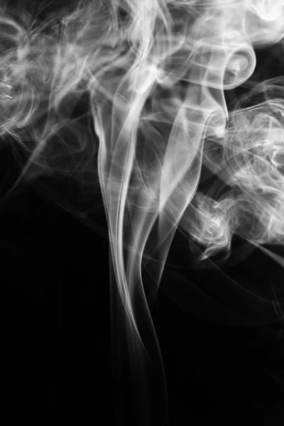 抽象的な黒の煙 — ストック写真